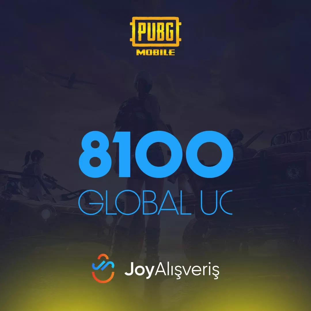 Pubg Mobile 8100 UC - Global ID