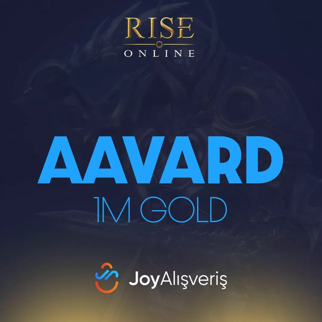 Rise Online Aarvad 1M Gold Bar