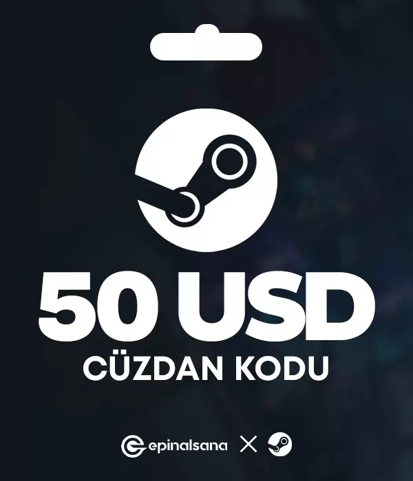 Steam 50 USD Cüzdan Kodu