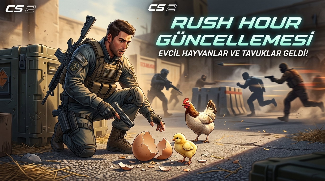 CS2 Rush Hour: Evcil Hayvan Sistemi ve Yumurta Geldi!
