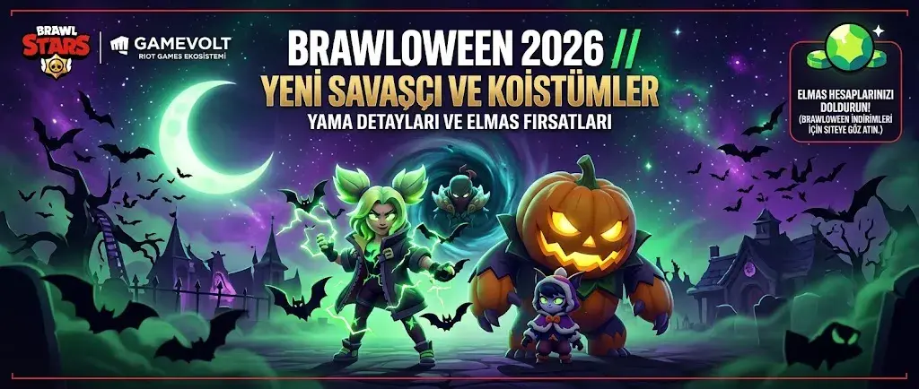 Brawl Stars Brawloween 2026: Yeni Savaşçı ve Korkunç Kostümler