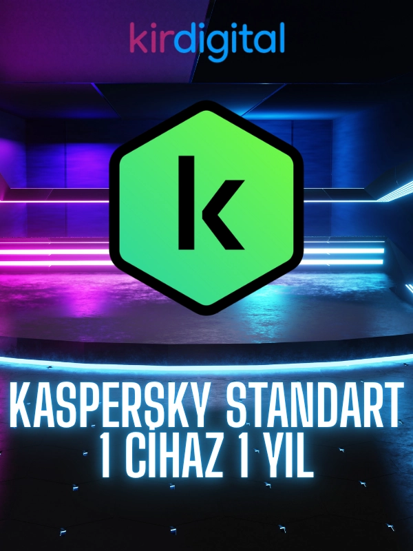 Kaspersky Standart 1 Cihaz 1 Yıl