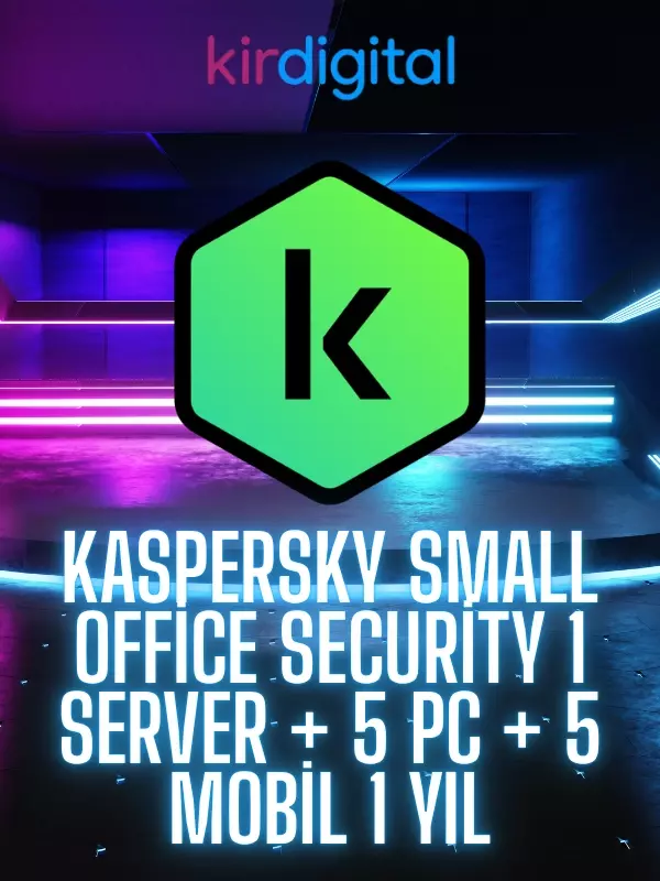 Kaspersky Small Office Security  1 Server + 6 PC + 6 Mobil 1 Yıl