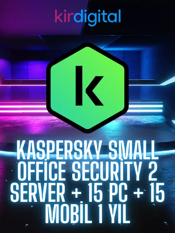Kaspersky Small Office Security 2 Server + 15 PC + 15 Mobil 1 Yıl