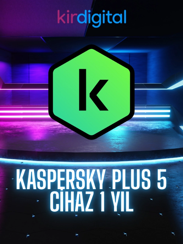 Kaspersky Plus 5 Cihaz 1 Yıl