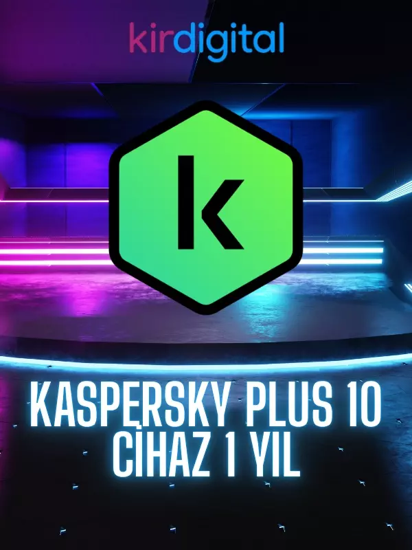 Kaspersky Plus 10 Cihaz 1 Yıl