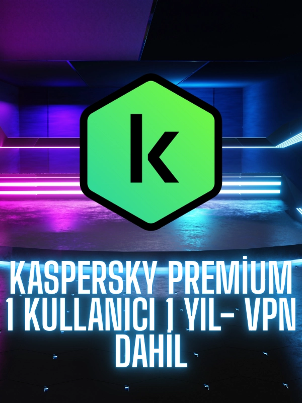 Kaspersky Premium 1 Kullanıcı 1 yıl- VPN DAHİL-Resmi Distribütör