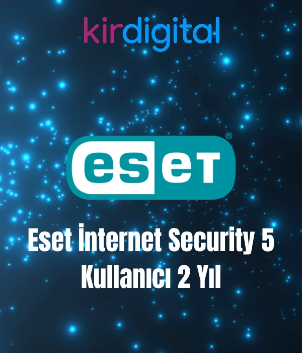 Eset İnternet Security 5 Kullanıcı 2 Yıl