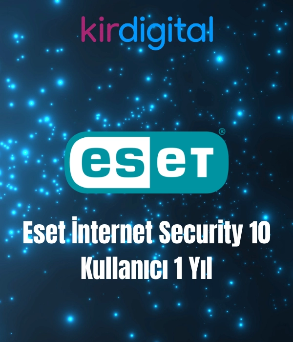 Eset İnternet Security 10 Kullanıcı 1 Yıl