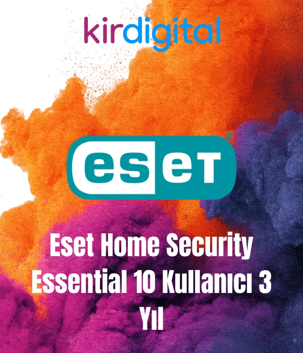 Eset Home Security Essential 10 Kullanıcı 3 Yıl