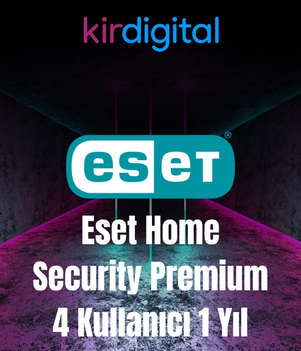 Eset Home Security Premium 4 Kullanıcı 1 Yıl
