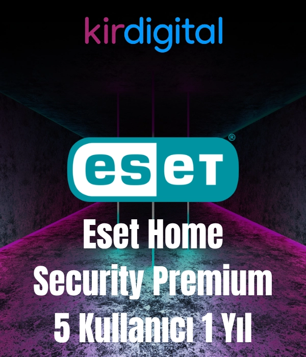 Eset Home Security Premium 5 Kullanıcı 1 Yıl