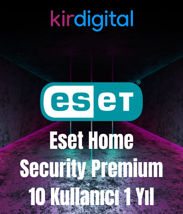 Eset Home Security Premium 10 Kullanıcı 1 Yıl