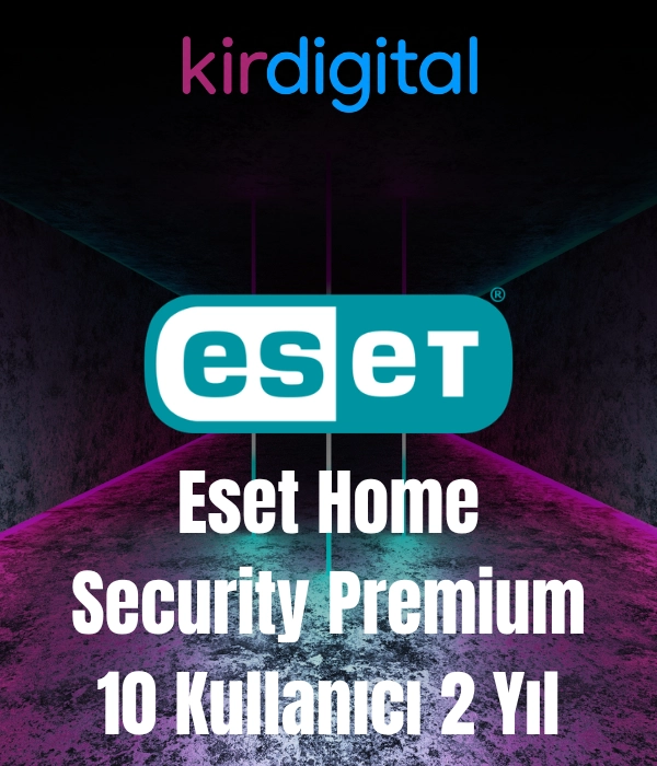Eset Home Security Premium 10 Kullanıcı 2 Yıl