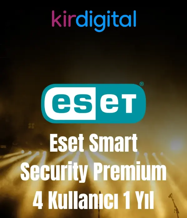 Eset Smart Security Premium 4 Kullanıcı 1 Yıl