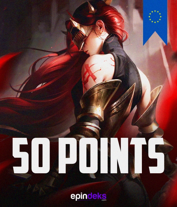 League Of Legends Eu West 50 Euro Riot Points