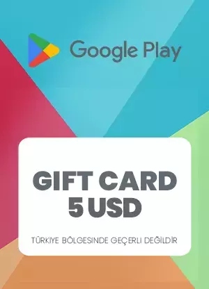 Google Play 5 USD Gift Card