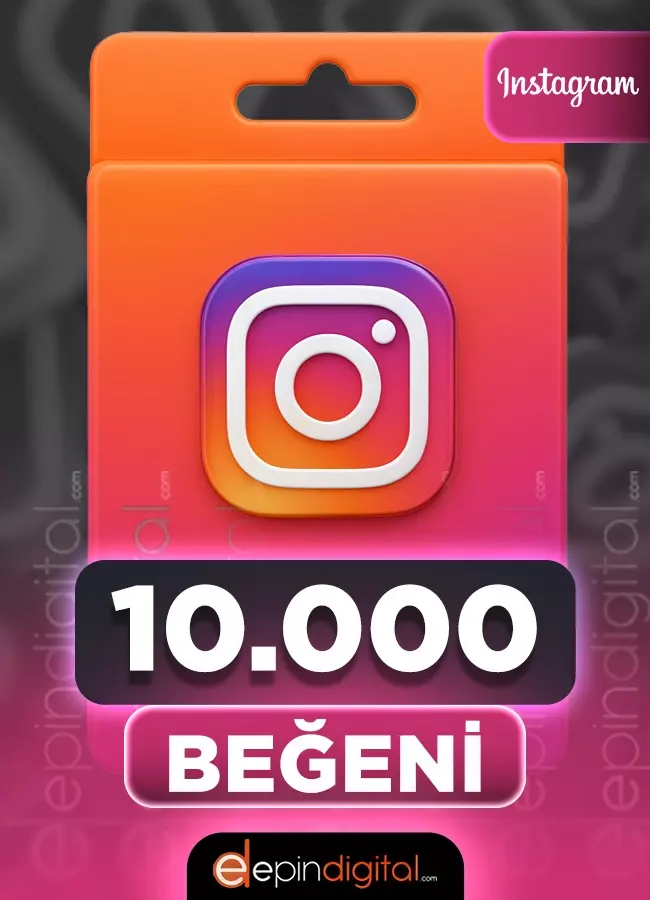 İnstagram 10000 Türk Beğeni