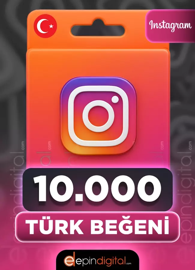 İnstagram 10000 Türk Beğeni