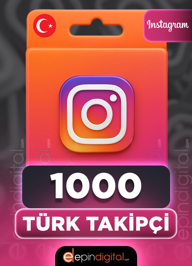 İnstagram 1000 Türk Takipçi