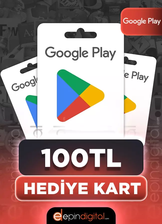 Google Play 100 TL Hediye Kartı