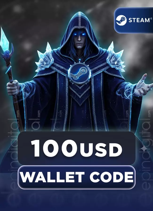 100 USD Steam Wallet Code