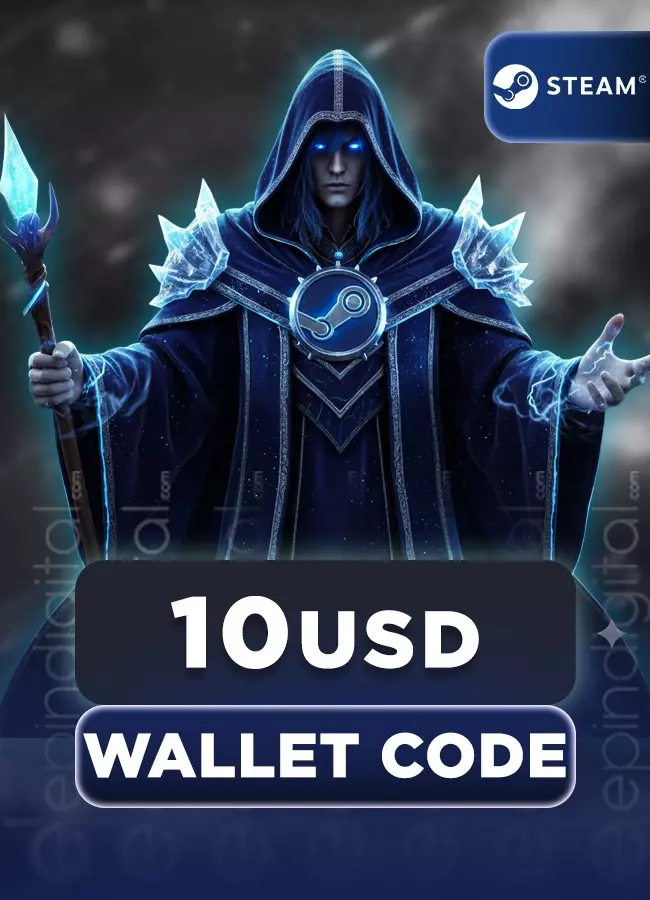 10 USD Steam Wallet Code