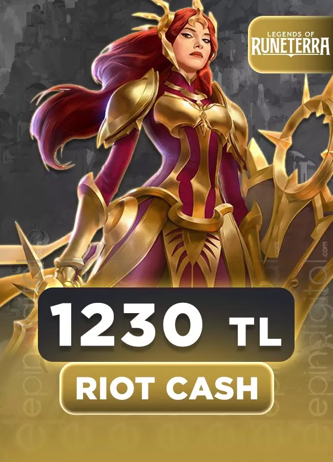 Legends of Runeterra 1230 TL Riot Cash