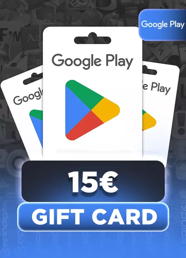 Google Play 15 EURO