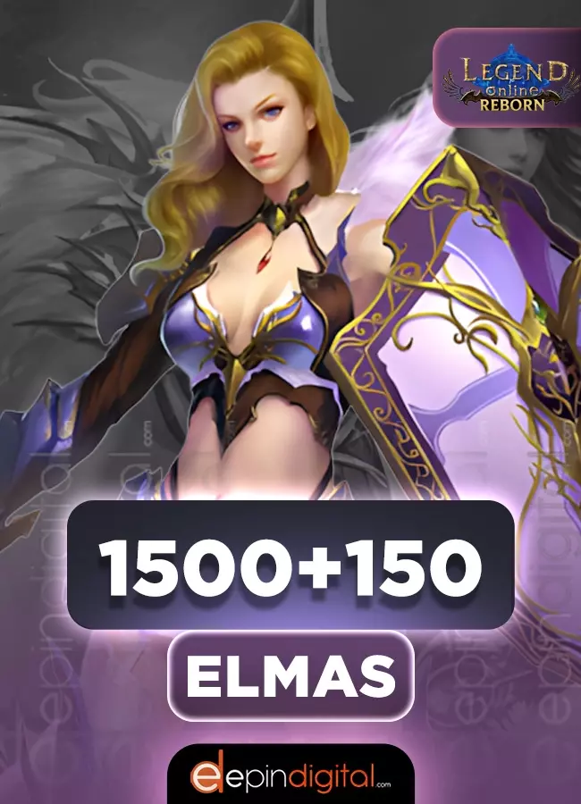 Legend Online Reborn 1500 + 150 Bonus Elmas