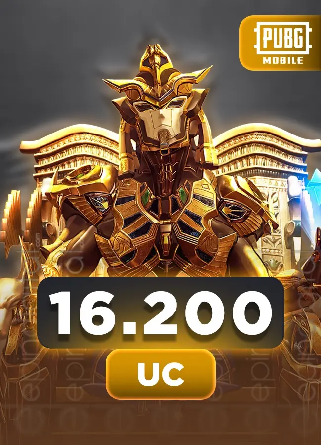 PUBG Mobile 16200 UC