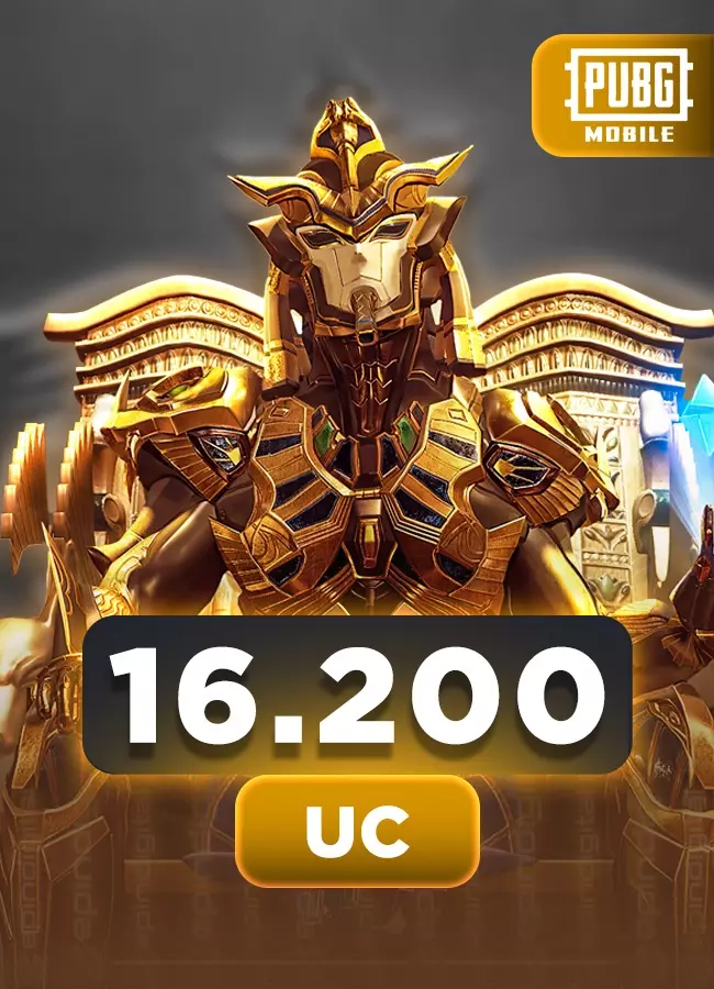PUBG Mobile 16200 UC