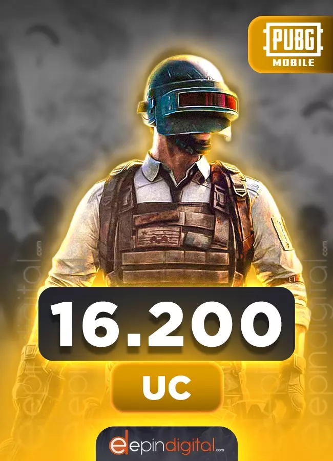 Pubg Mobile 16200 UC