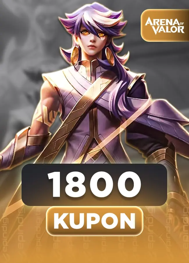 Arena of Valor 1800 Kupon