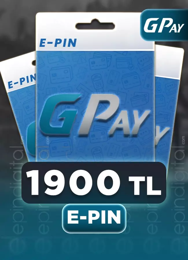 1900 TL Gpay E-Pin