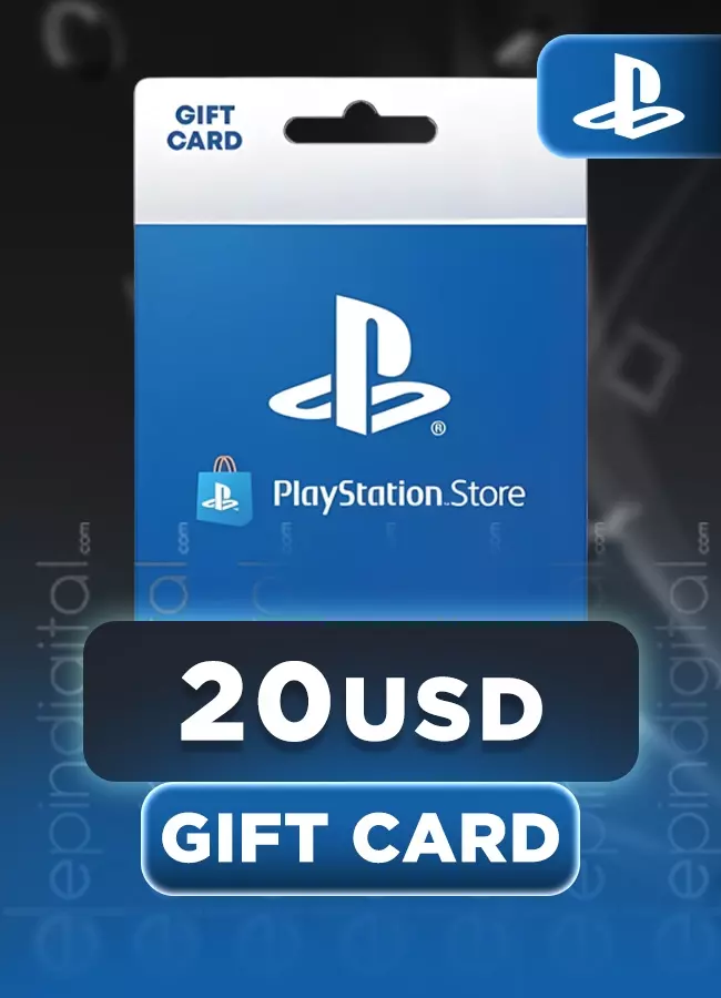 20 USD Psn Gift Card