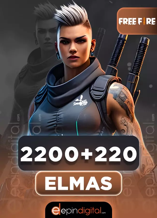 Free Fire 2200 + 220 Diamond