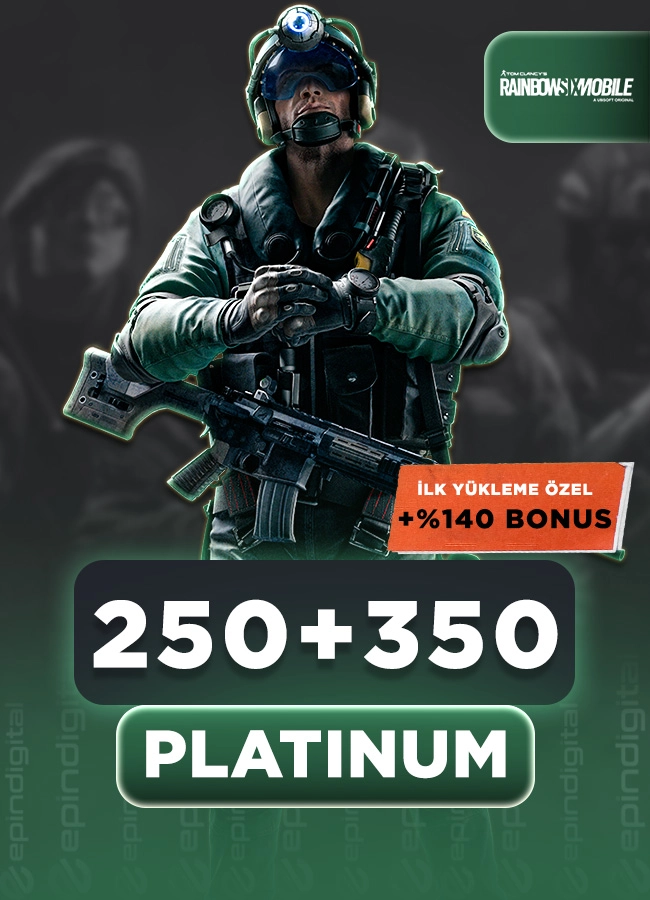 Rainbow Six Mobile 600 Platinum ilk Yükleme