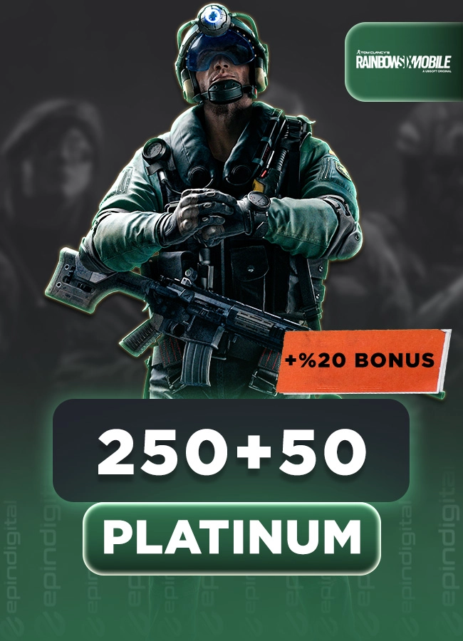 Rainbow Six Mobile 300 Platinum