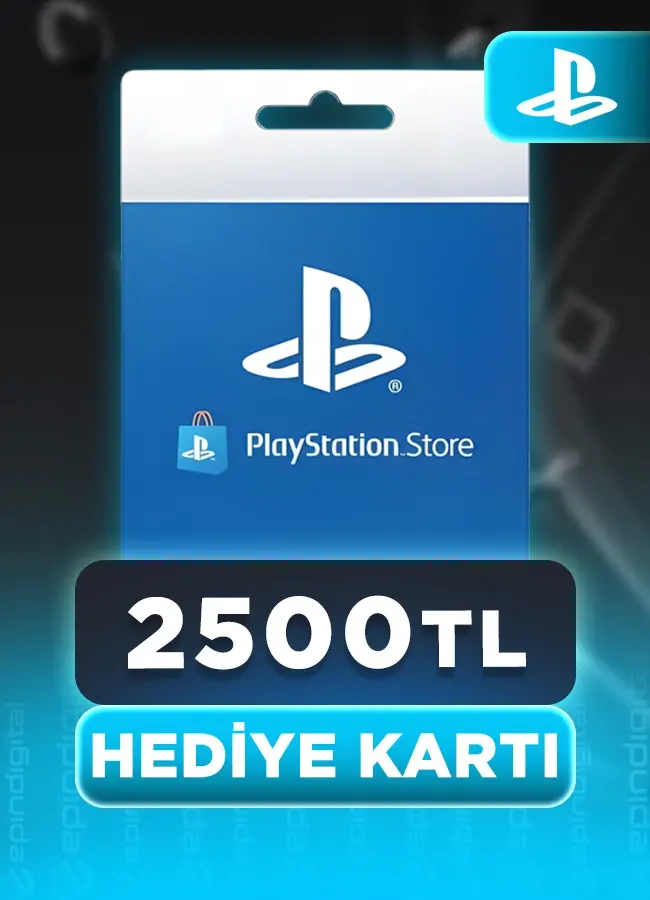 Playstation Gift Card 2500 TRY