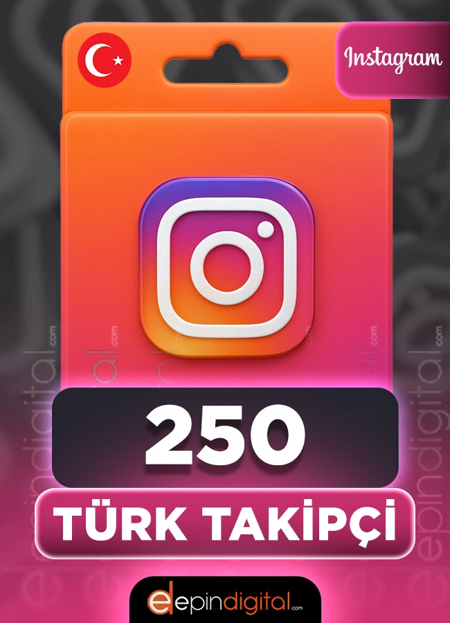 İnstagram 250 Türk Takipçi