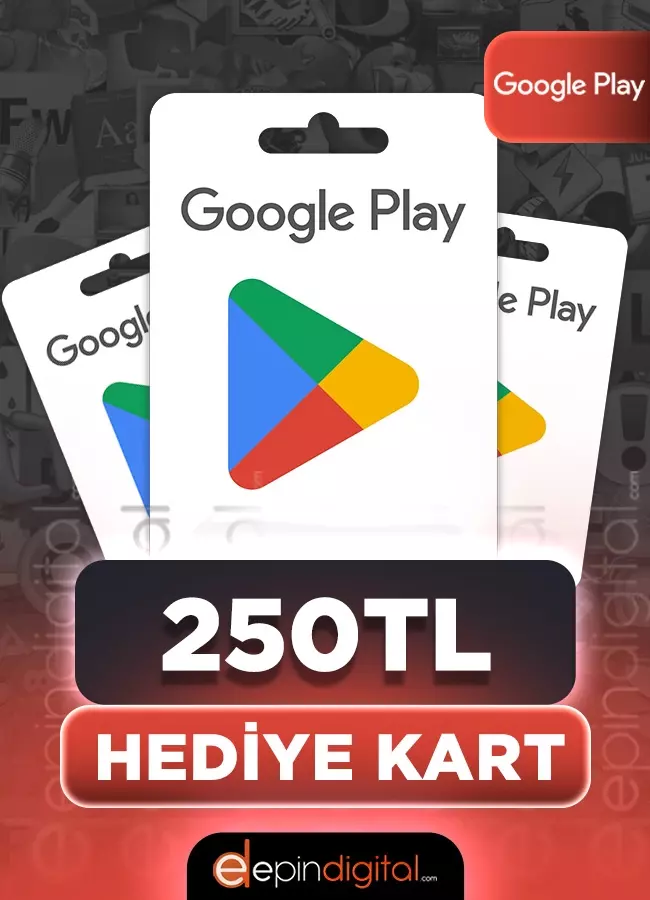 Google Play 250 TL Hediye Kartı