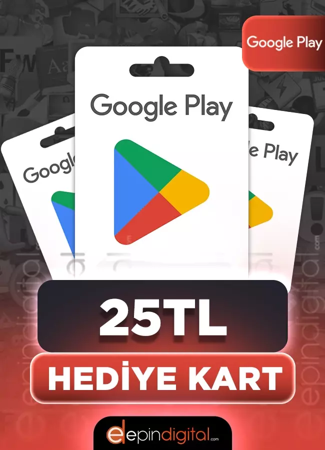 Google Play 25 TL Hediye Kartı