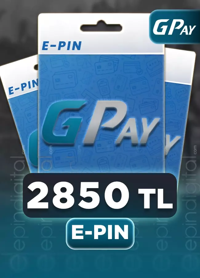 2850 TL Gpay E-pin
