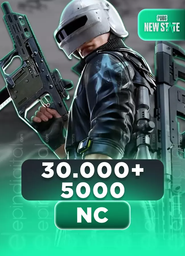 PUBG New State 30000 NC + 5000 Bonus