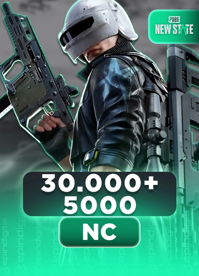 PUBG New State 30000 NC + 5000 Bonus