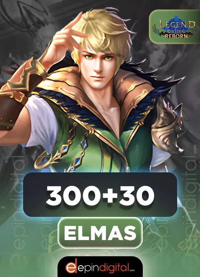 Legend Online Reborn 300 + 30 Bonus Elmas
