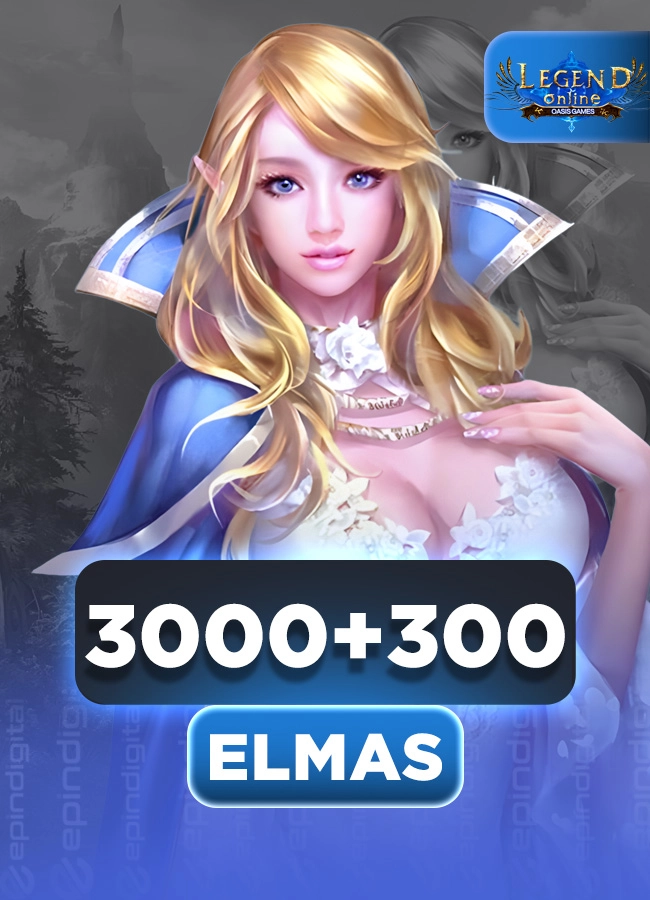 Legend Online 3000+300  Bonus Elmas