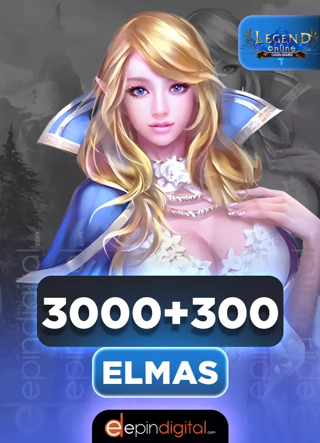 Legend Online 3000+300  Bonus Elmas