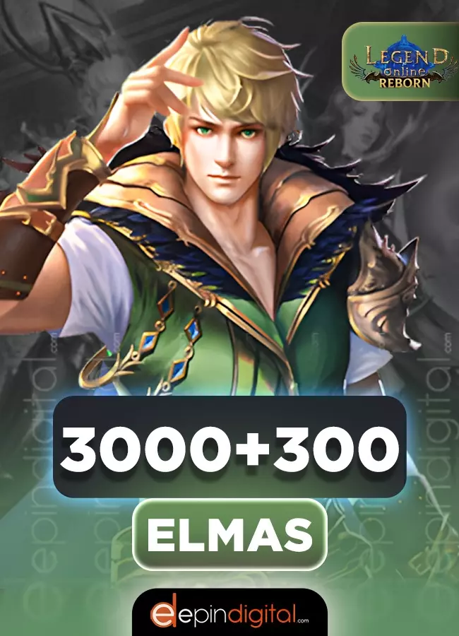 Legend Online Reborn 3000 + 300 Bonus Elmas